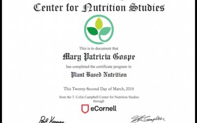 Plant-based Nutrition Certification – T. Colin Campbell Center for Nutrition Studies